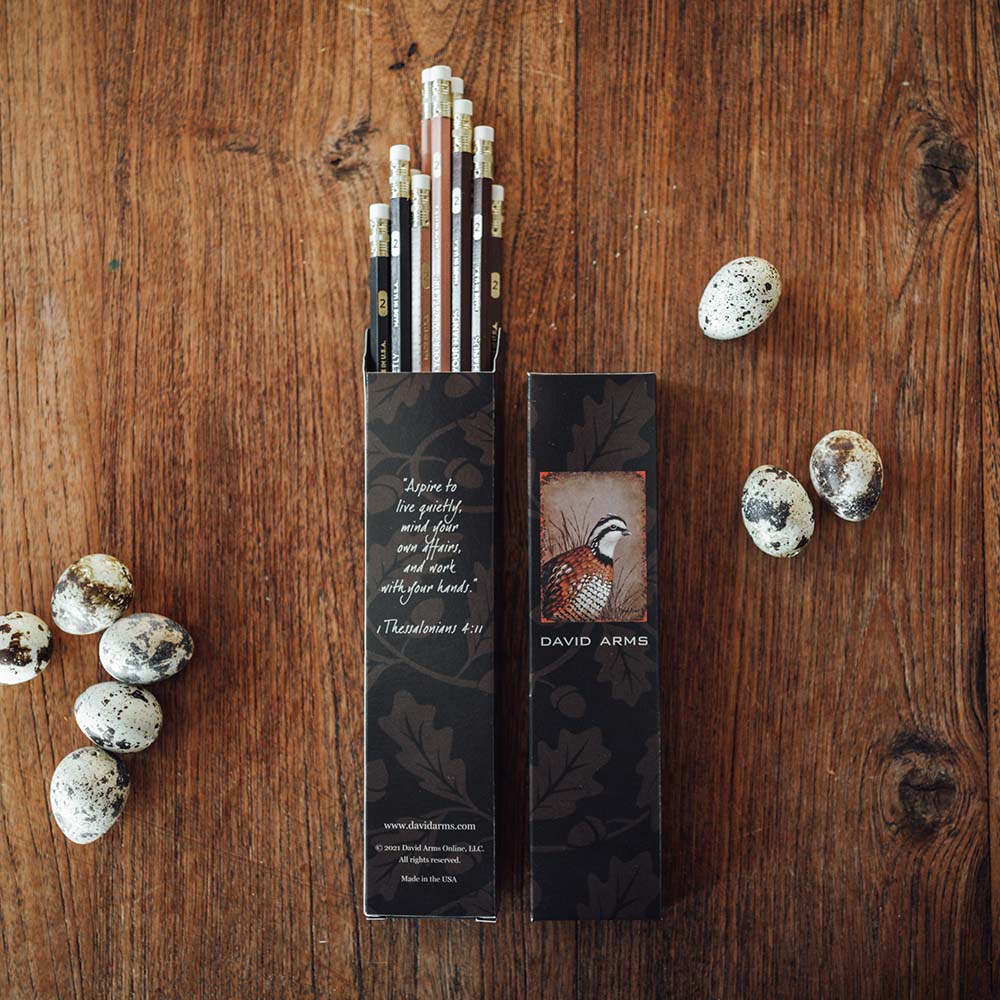 “Quail” Boxed Pencils