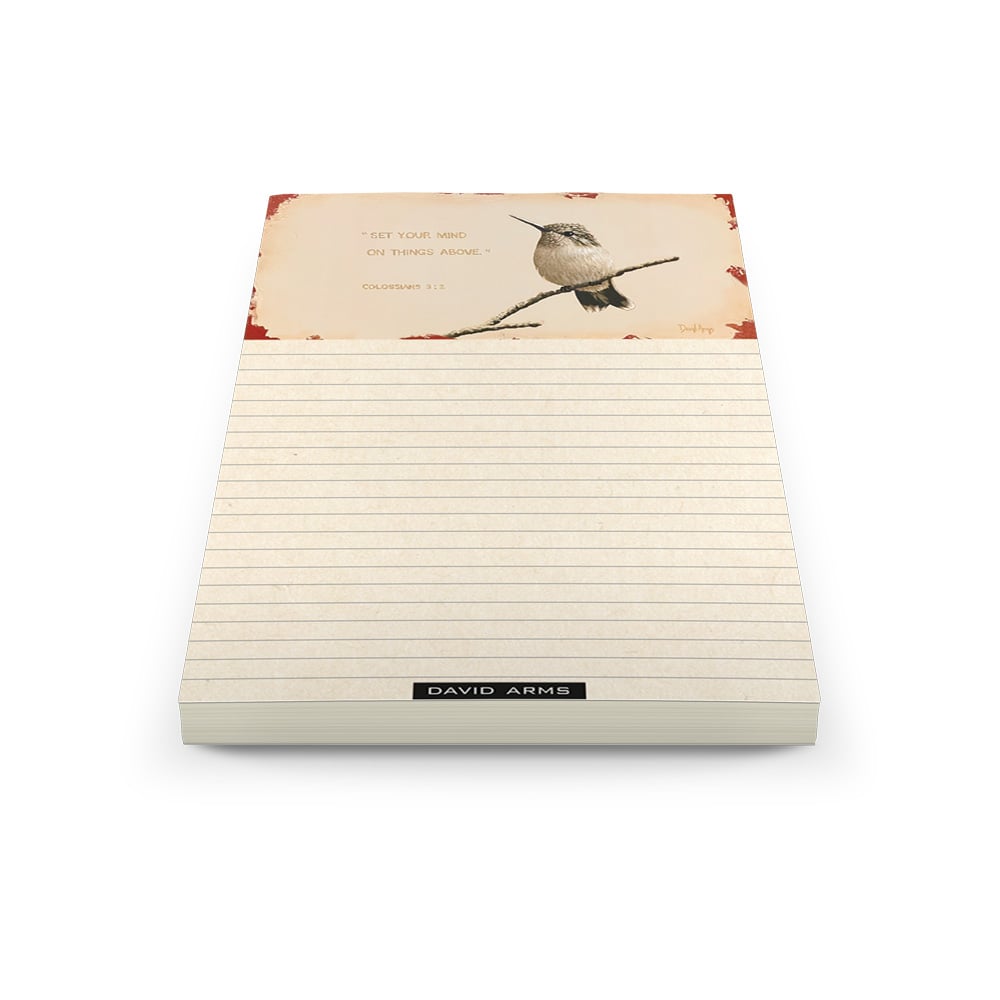 “Set Your Mind” Notepad