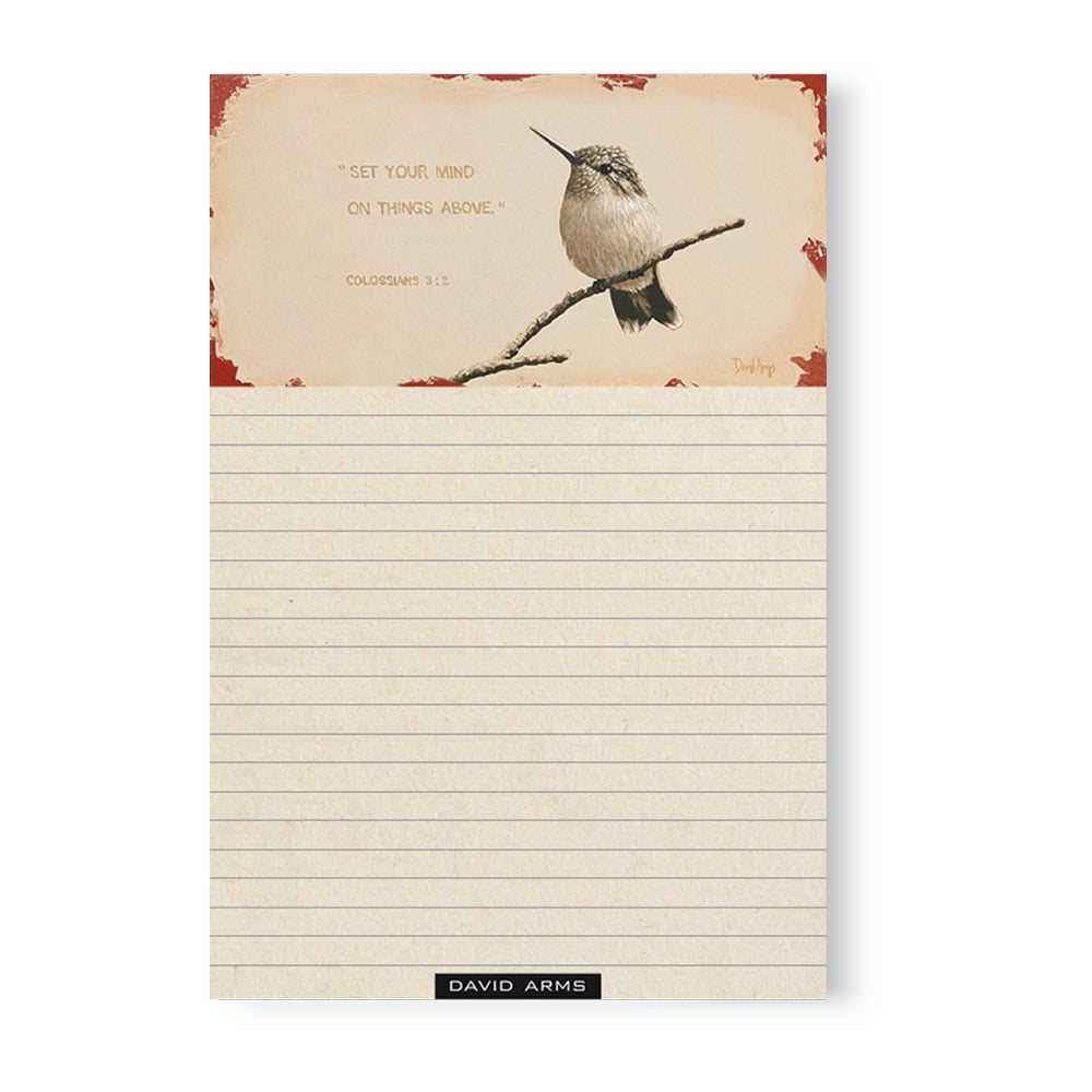 “Set Your Mind” Notepad