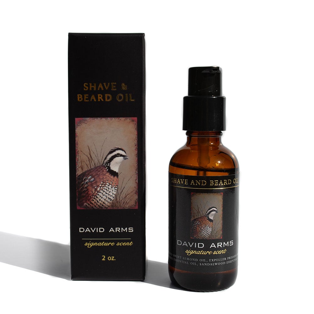 David Arms Shave & Beard Oil - Signature Scent