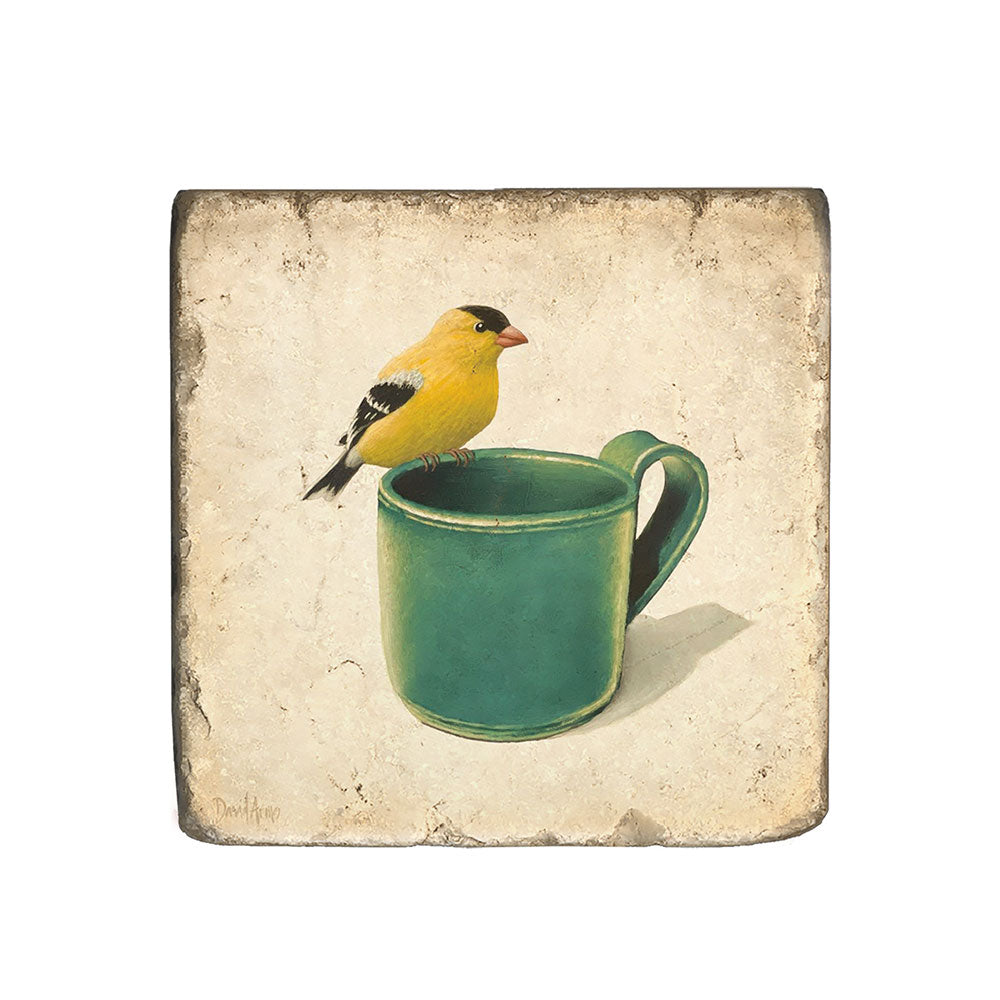 "Sitting Pretty" Marble Coaster