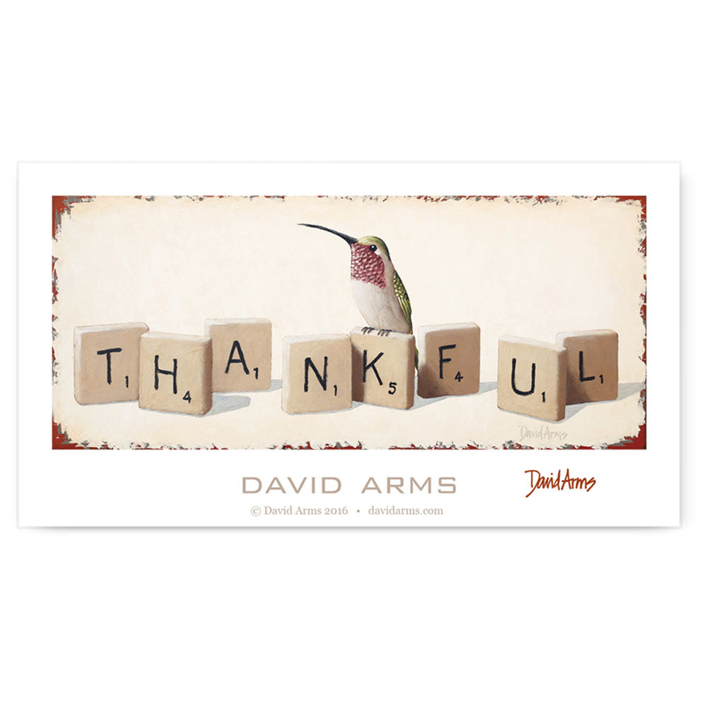 “Thankful” Art Print