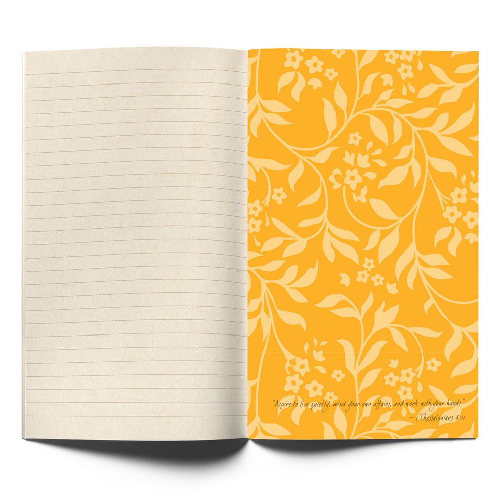 “Thankful” Softcover Notebook