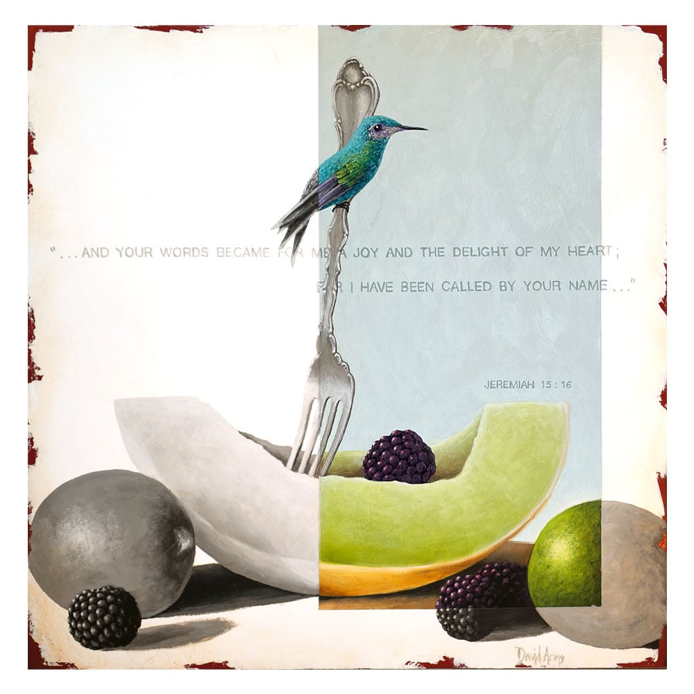The Word Brings Life • 23x23