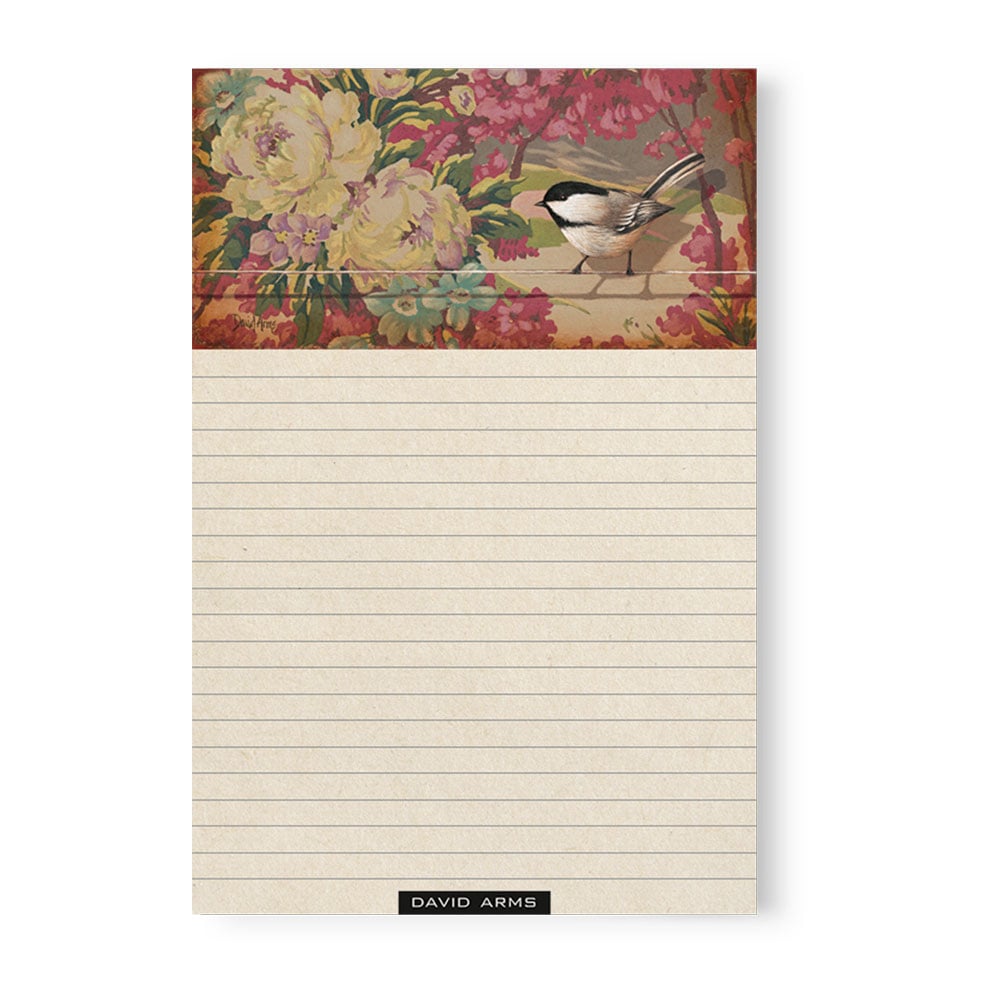 “Trust” (floral) Notepad