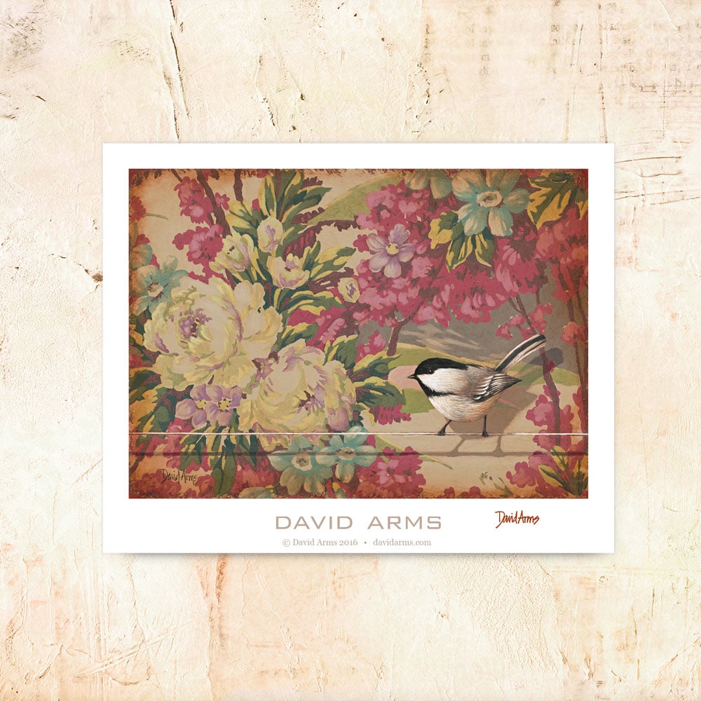 “Trust” (Floral) Art Print