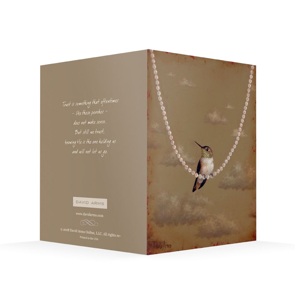 “Trust (Pearls)” Notecards