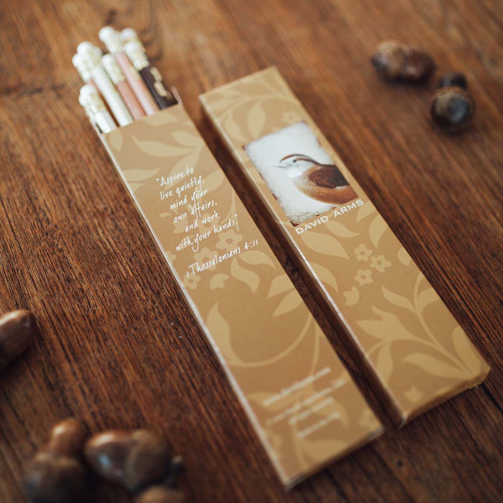 “Wren” Boxed Pencils