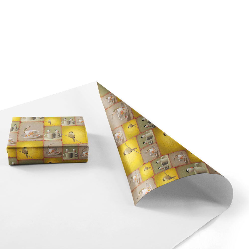 “Birds” Wrapping Paper Sheet