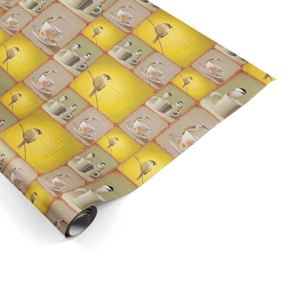 “Birds” Wrapping Paper Sheet
