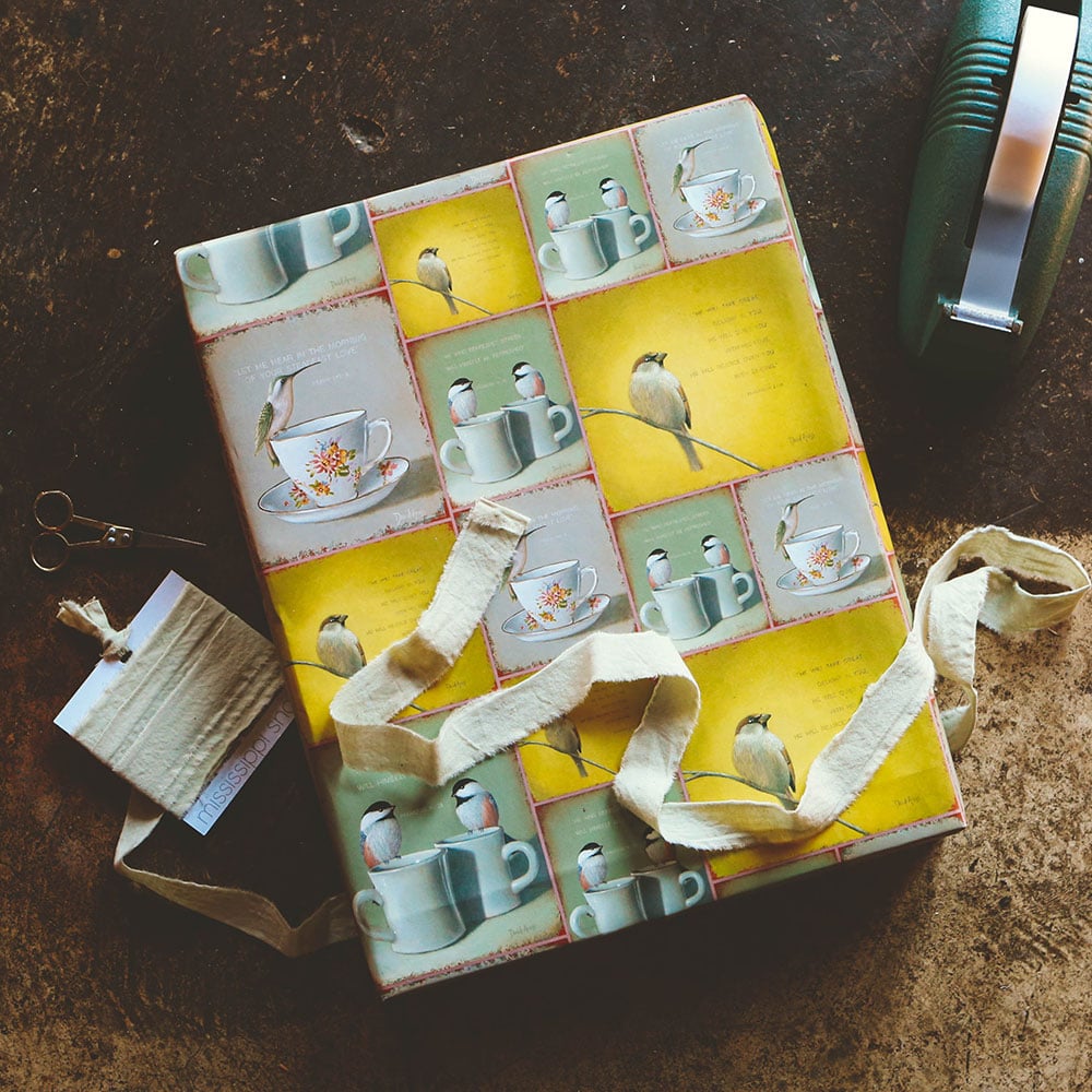 “Birds” Wrapping Paper Sheet