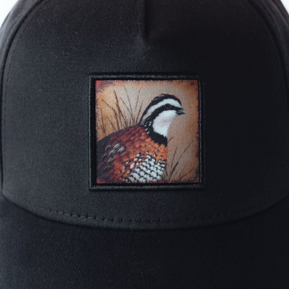 “Quail” Cap (Black)