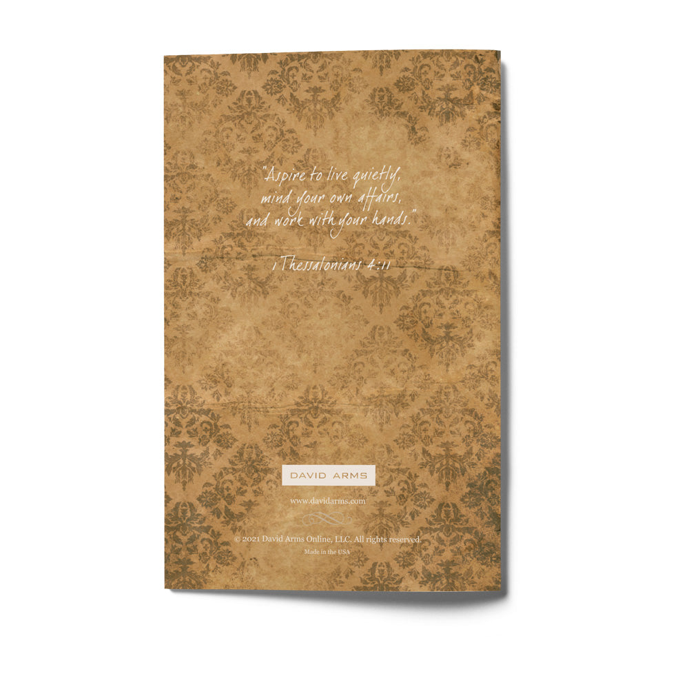 “Damask” Softcover Notebook