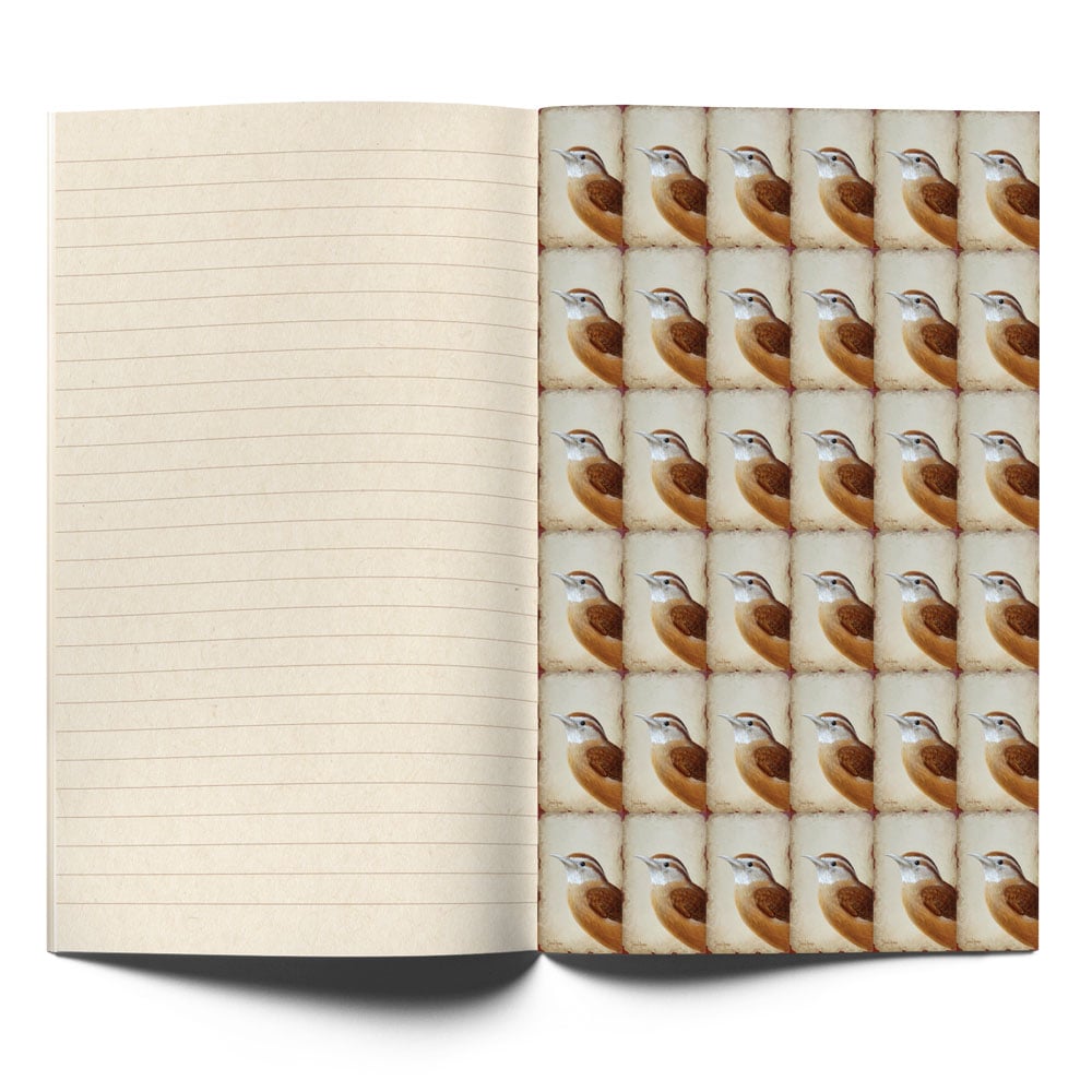 “Damask” Softcover Notebook