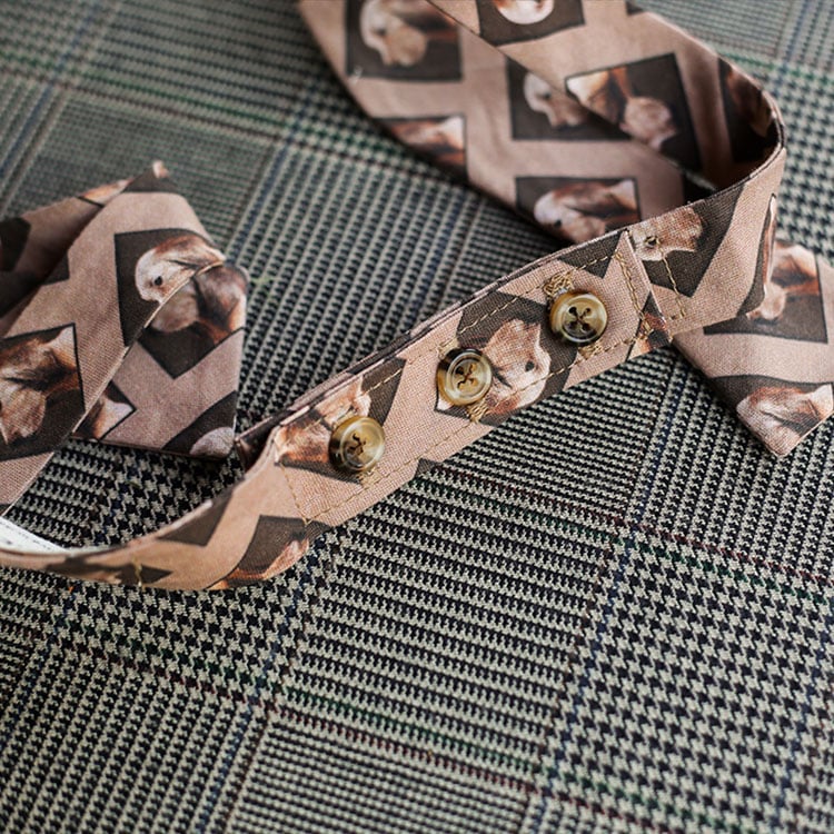 Dog Bow Tie (Tan)