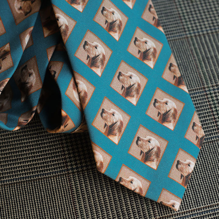 Dog Necktie (Blue)