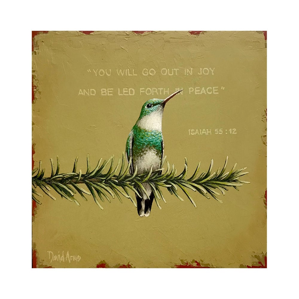 Go Out In Joy • 11x11