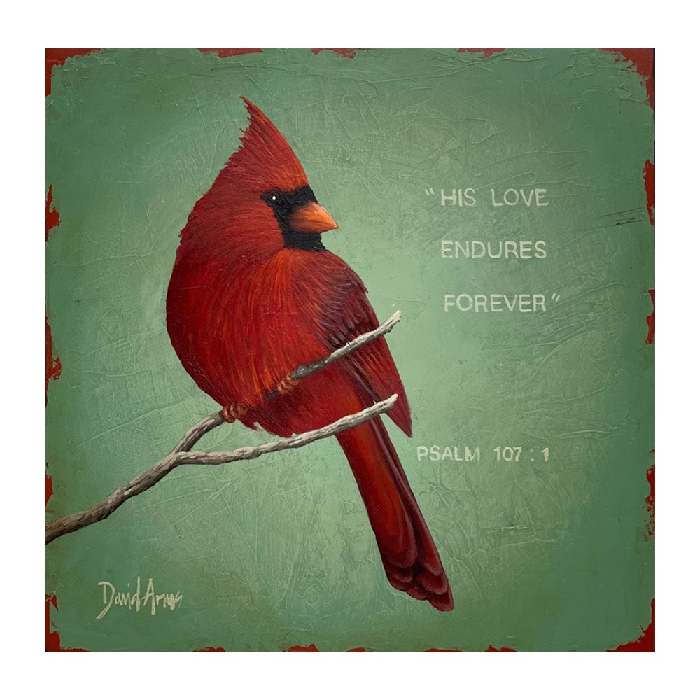His Love Endures • 13x13