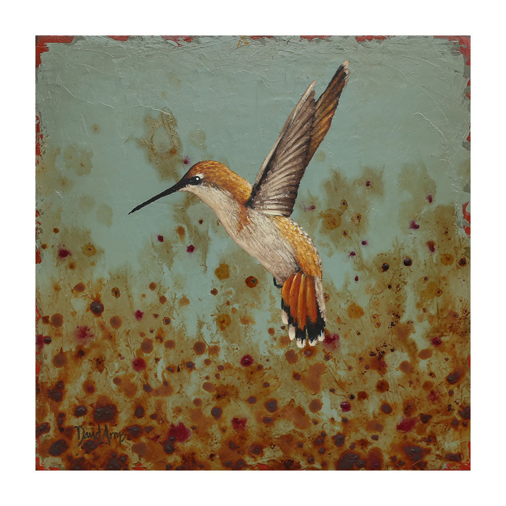 Hummingbird II • 12x12
