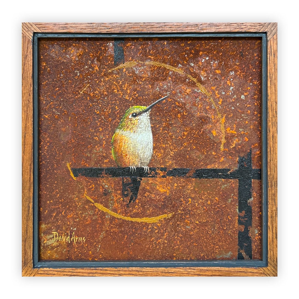 Hummingbird III • 12x12