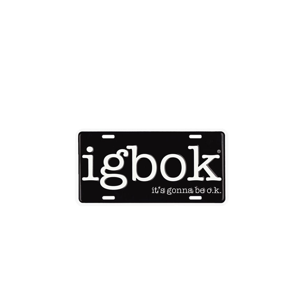 igbok® License Plate