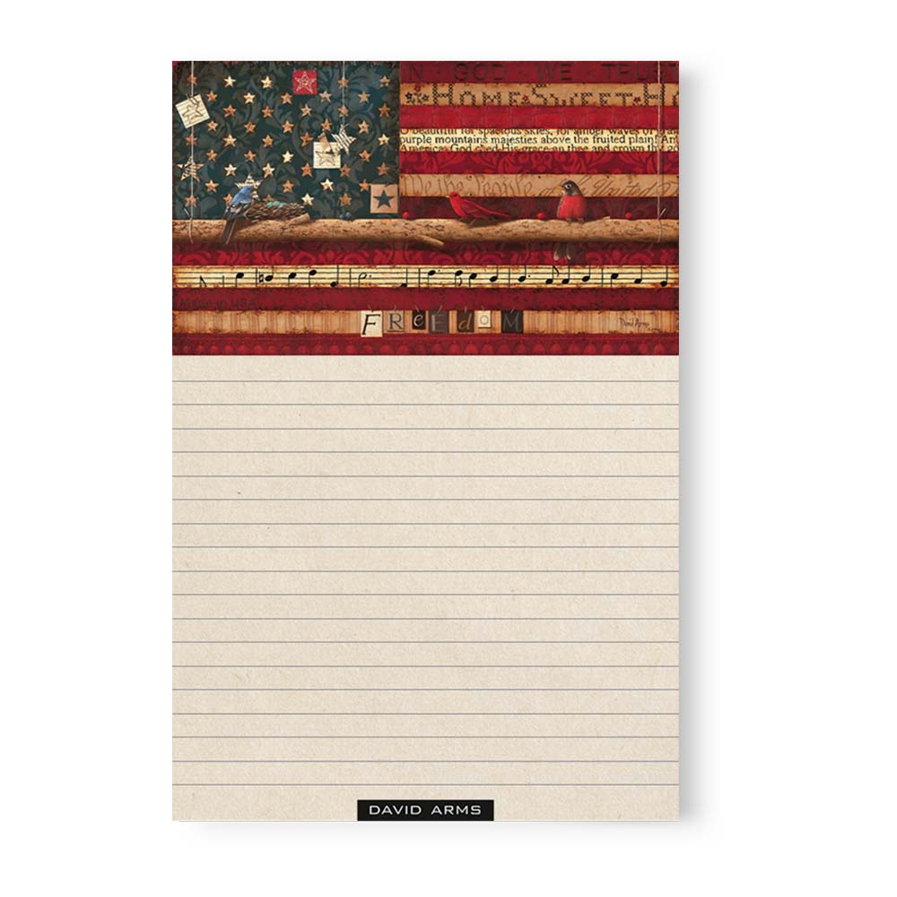 "In God We Trust" Notepad