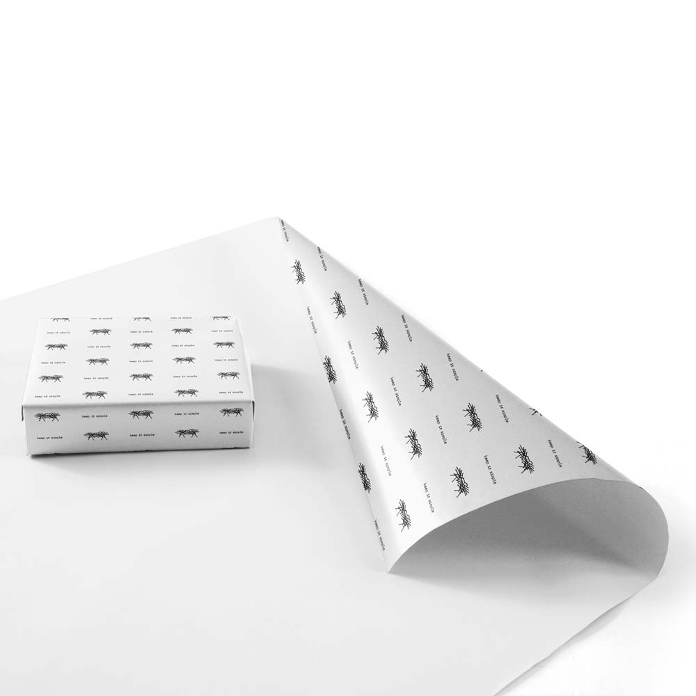 “Keep It Simple” Wrapping Paper