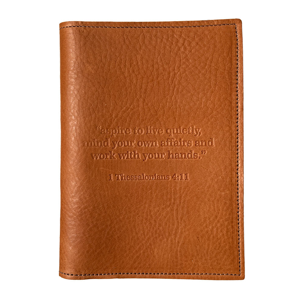 “Aspire” Handmade Leather Journal