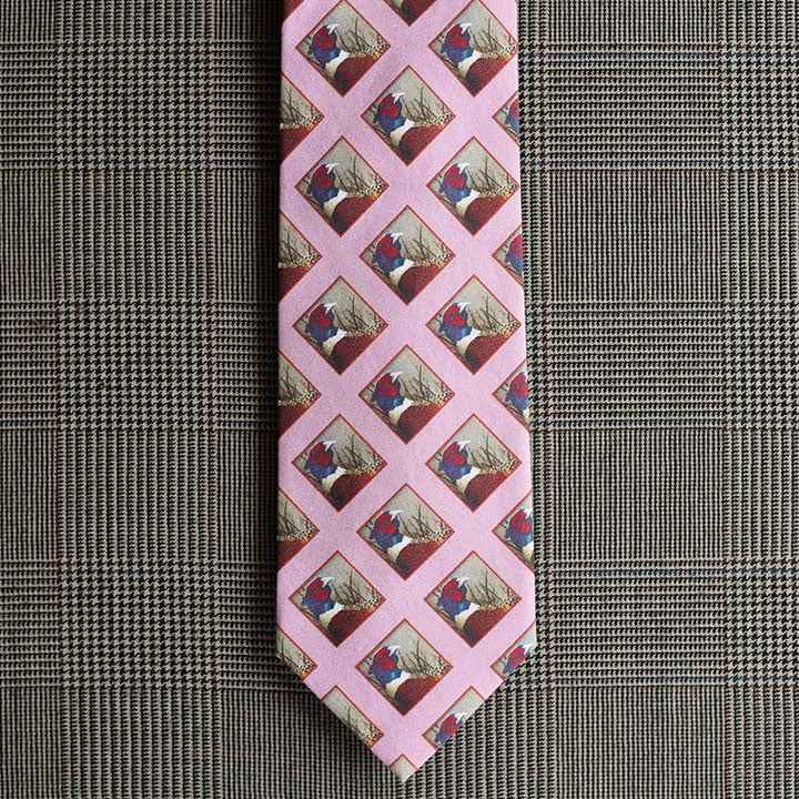 Pheasant Necktie (Lavender)
