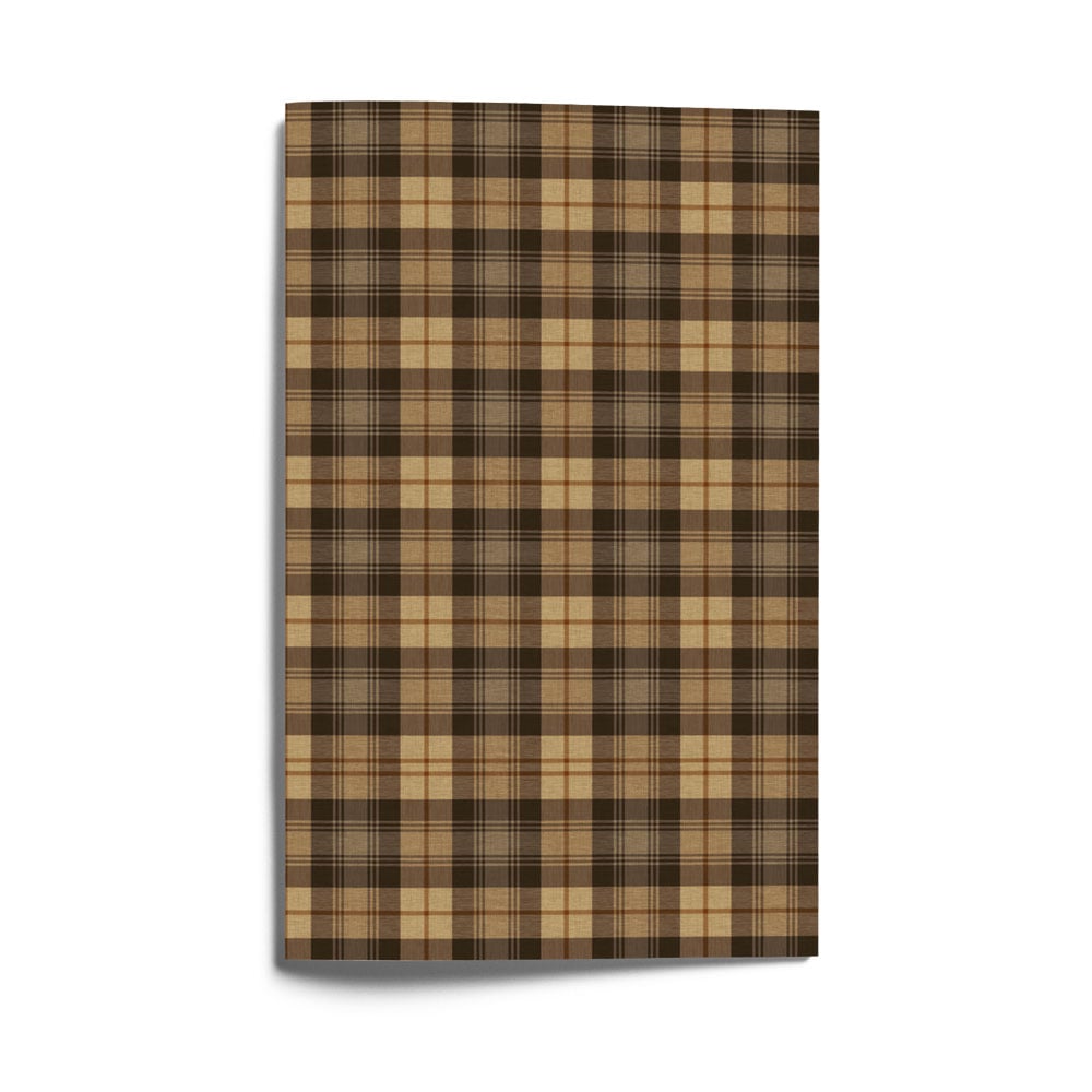 “Plaid” Softcover Notebook