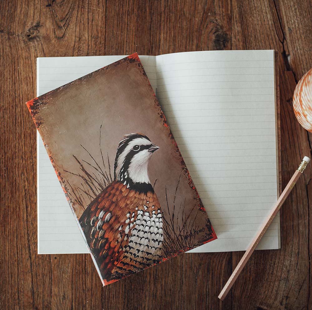 “Quail” Softcover Notebook