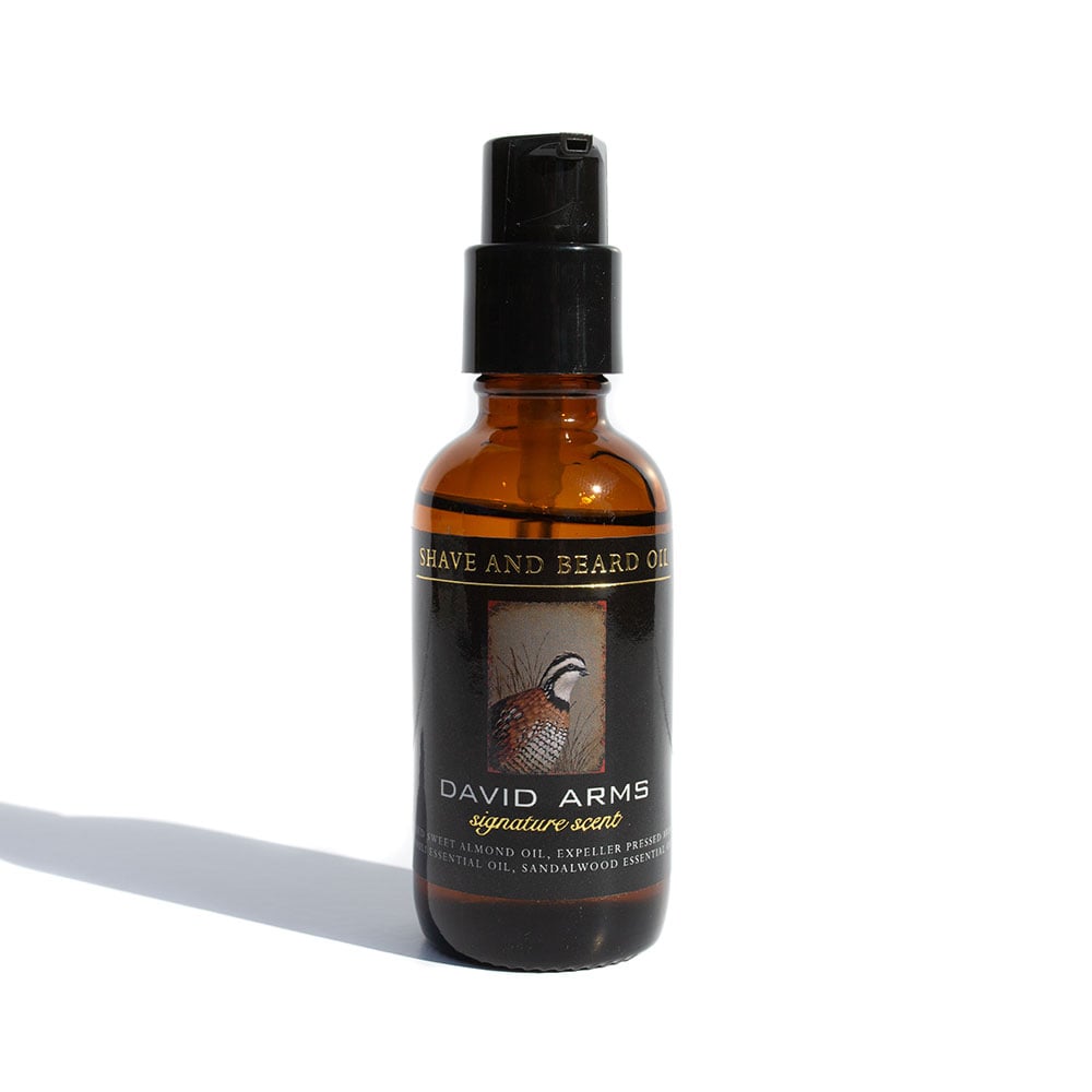 David Arms Shave & Beard Oil - Signature Scent