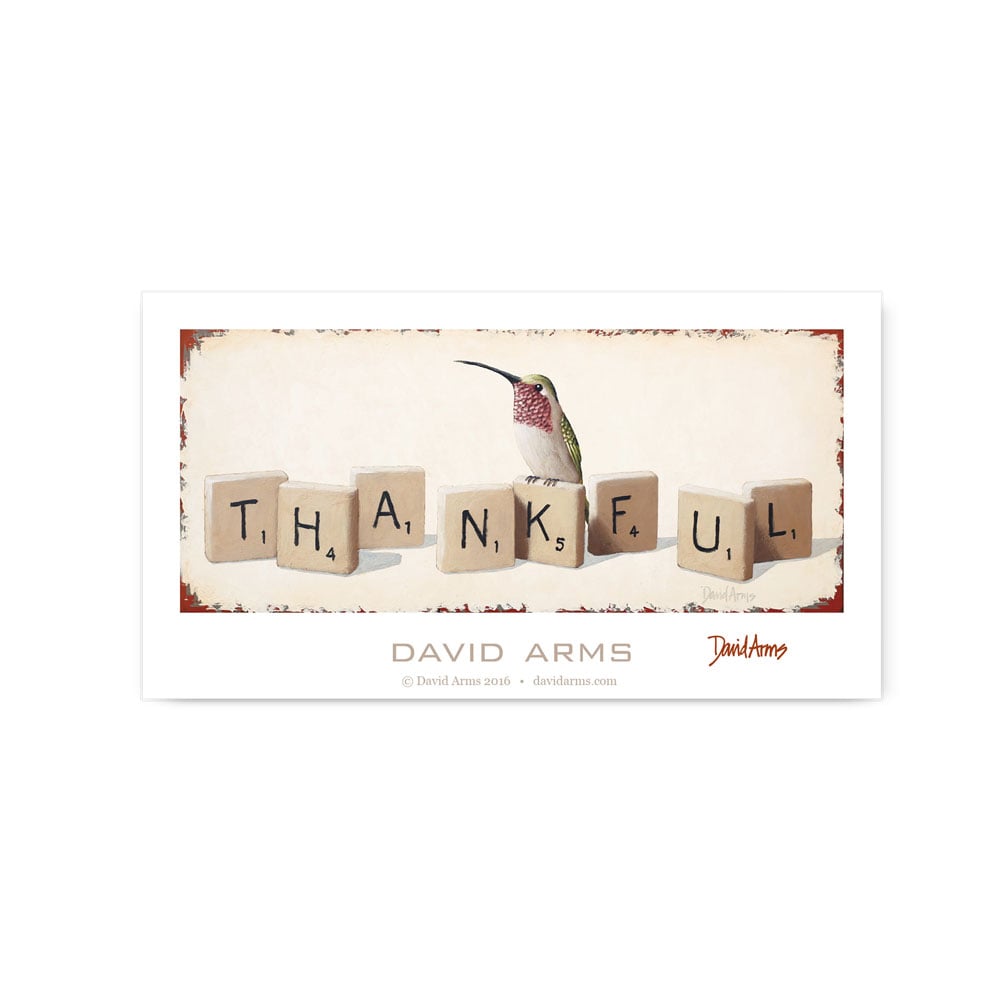 “Thankful” Art Print